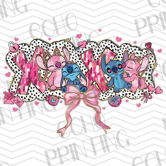 VLTC 146 – FRIENDS IN PINK POLKA BOWS