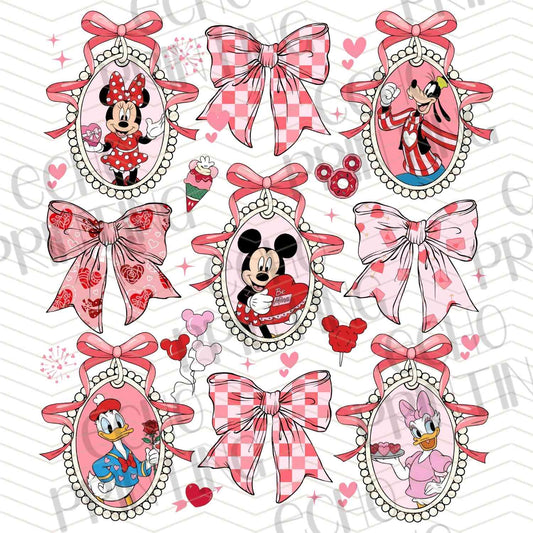 VLTC 147 - CUTE VALENTINE CARTOON CLIPART SET