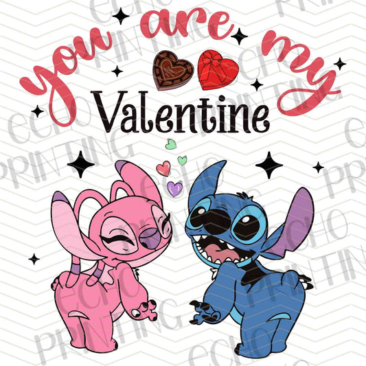 VLTC 152 - VALENTINE ALIEN FRIENDS LOVE ART
