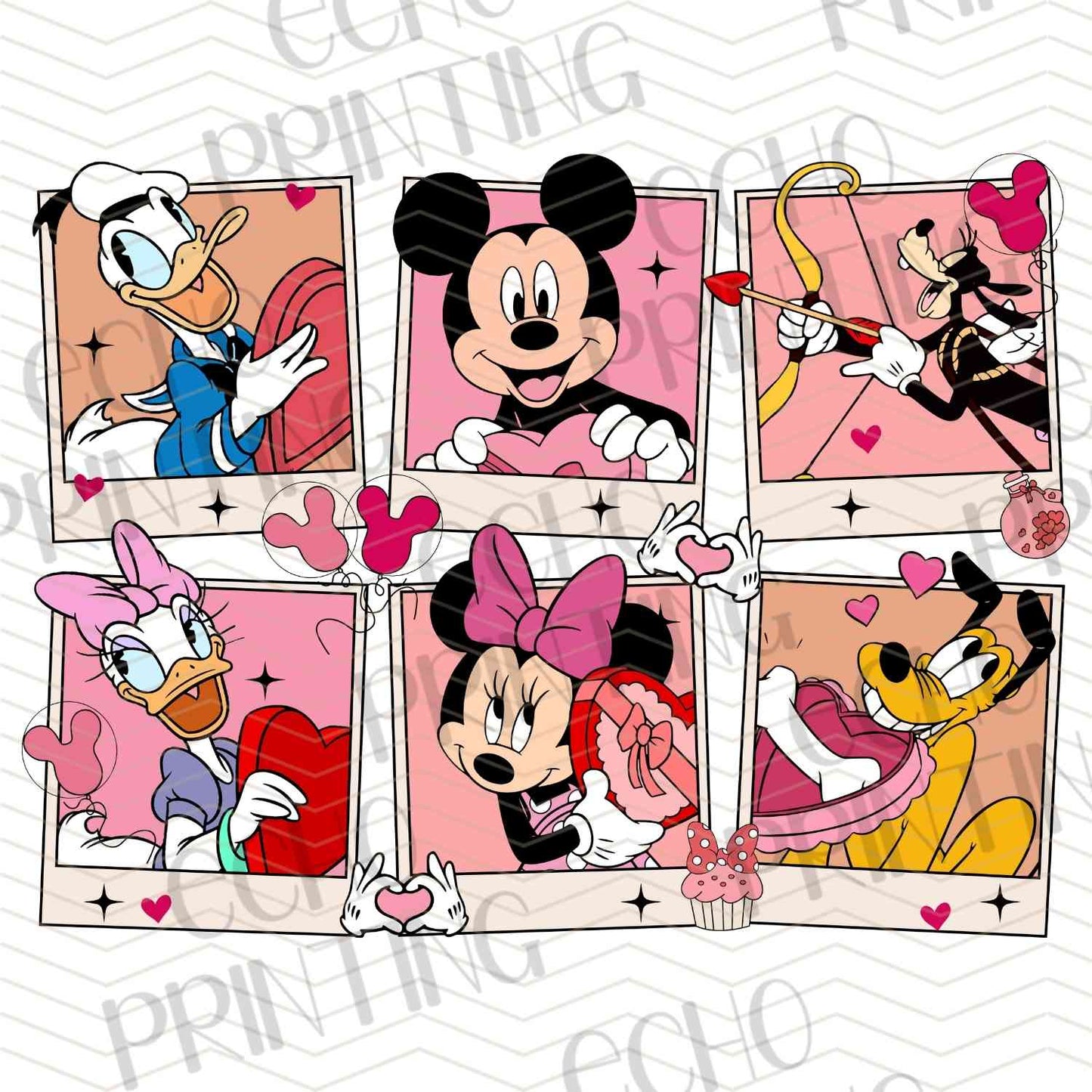 VLTC 154 - VALENTINE CARTOON STORY PANELS
