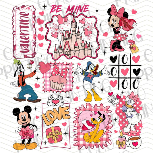 VLTC 163 - VALENTINE LOVE ICONS CLIPART