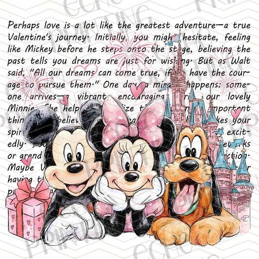 VLTC 166 - CARTOON COUPLE VALENTINE STORY