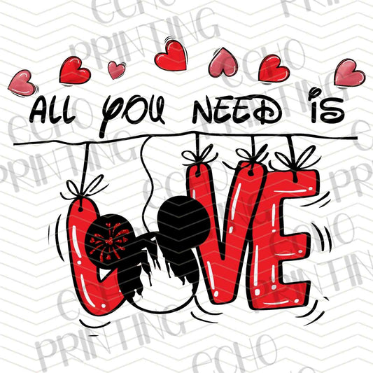 VLTC 180 - ALL YOU NEED IS LOVE CARTOON ART