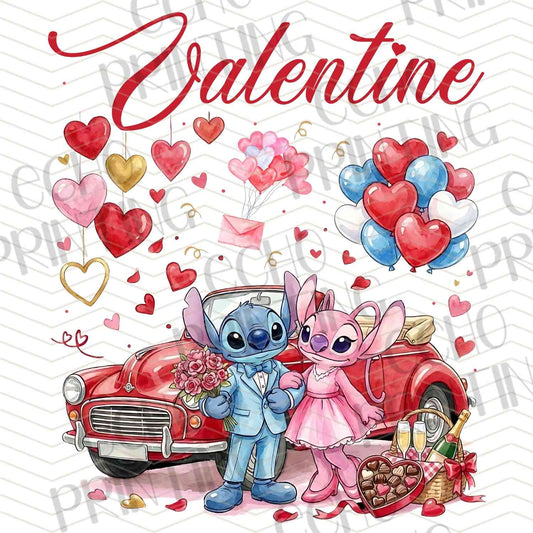 VLTC 195 - VALENTINE SCOOTER LOVE ART