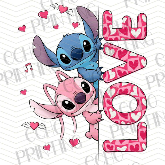VLTC 198 - CUTE ALIEN VALENTINE LOVE DESIGN