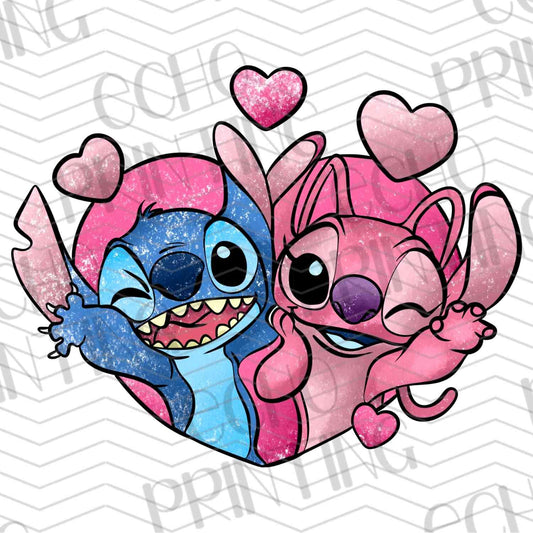 VLTC 1 - BLUE ALIEN COUPLE LOVE