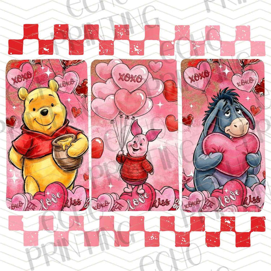 VLTC 207 - CUTE BEAR VALENTINE COLLAGE