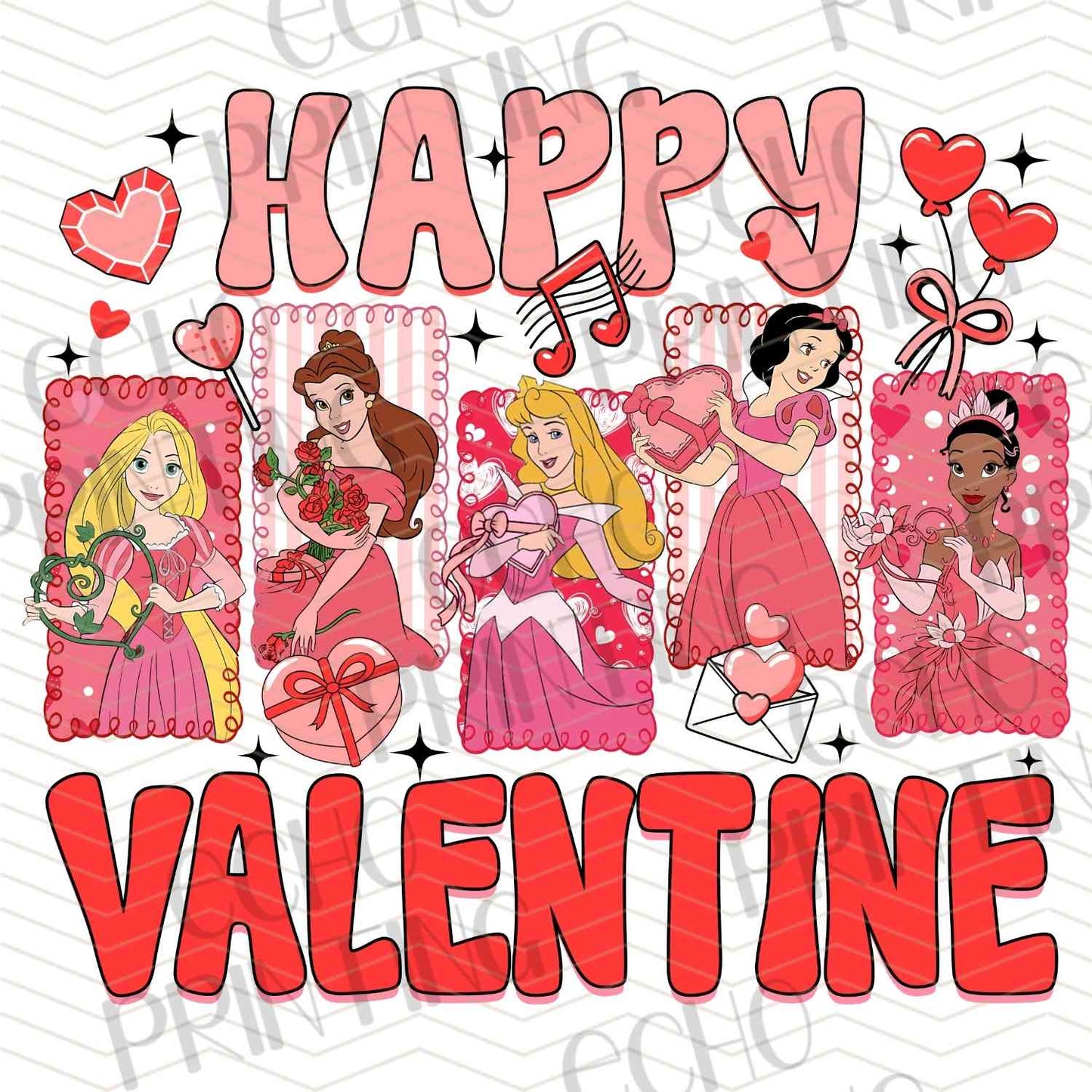 VLTC 212 – HAPPY VALENTINE FRIENDS ILLUSTRATION