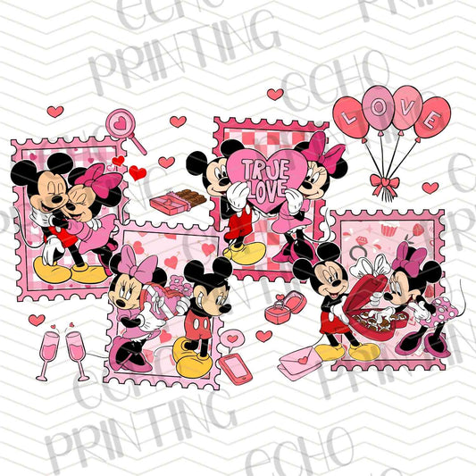 VLTC 216 - CARTOON MOUSE VALENTINE PATTERN