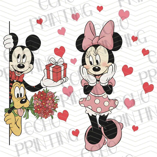 VLTC 237 - MOUSE COUPLE GIFT VALENTINE ART