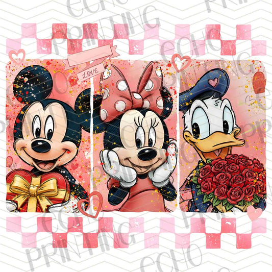 VLTC 238 - CLASSIC CARTOON FRIENDS VALENTINE