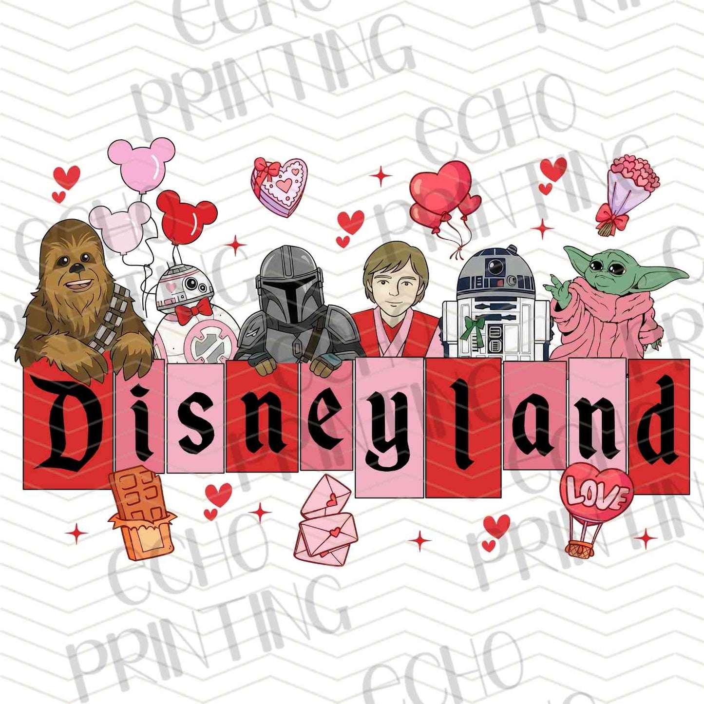 VLTC 243 - THEME PARK CARTOON GROUP ART