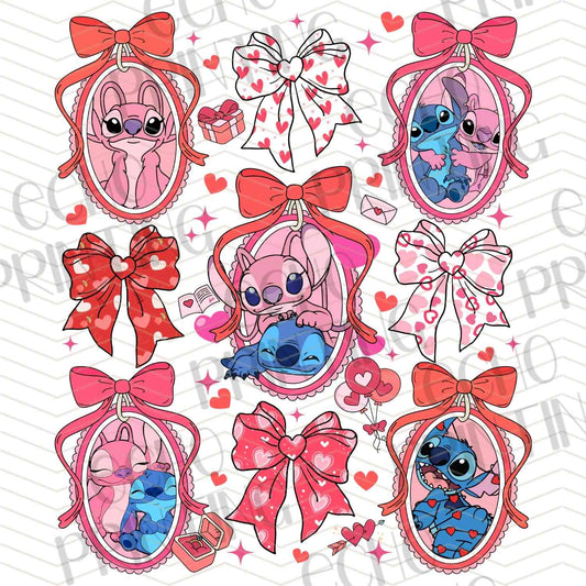 VLTC 252 - PINK VALENTINE ICONS CLIPART