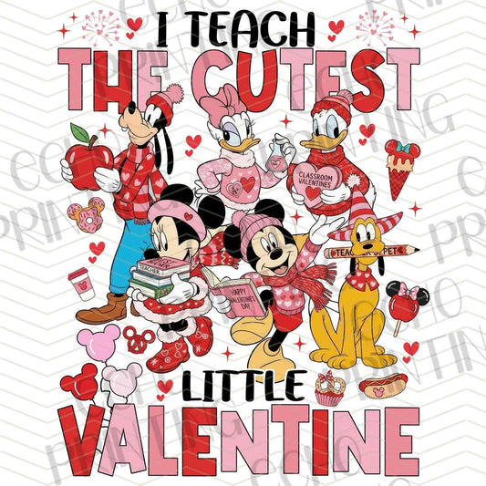 VLTC 258 - TEACHER VALENTINE QUOTE CARTOON ART