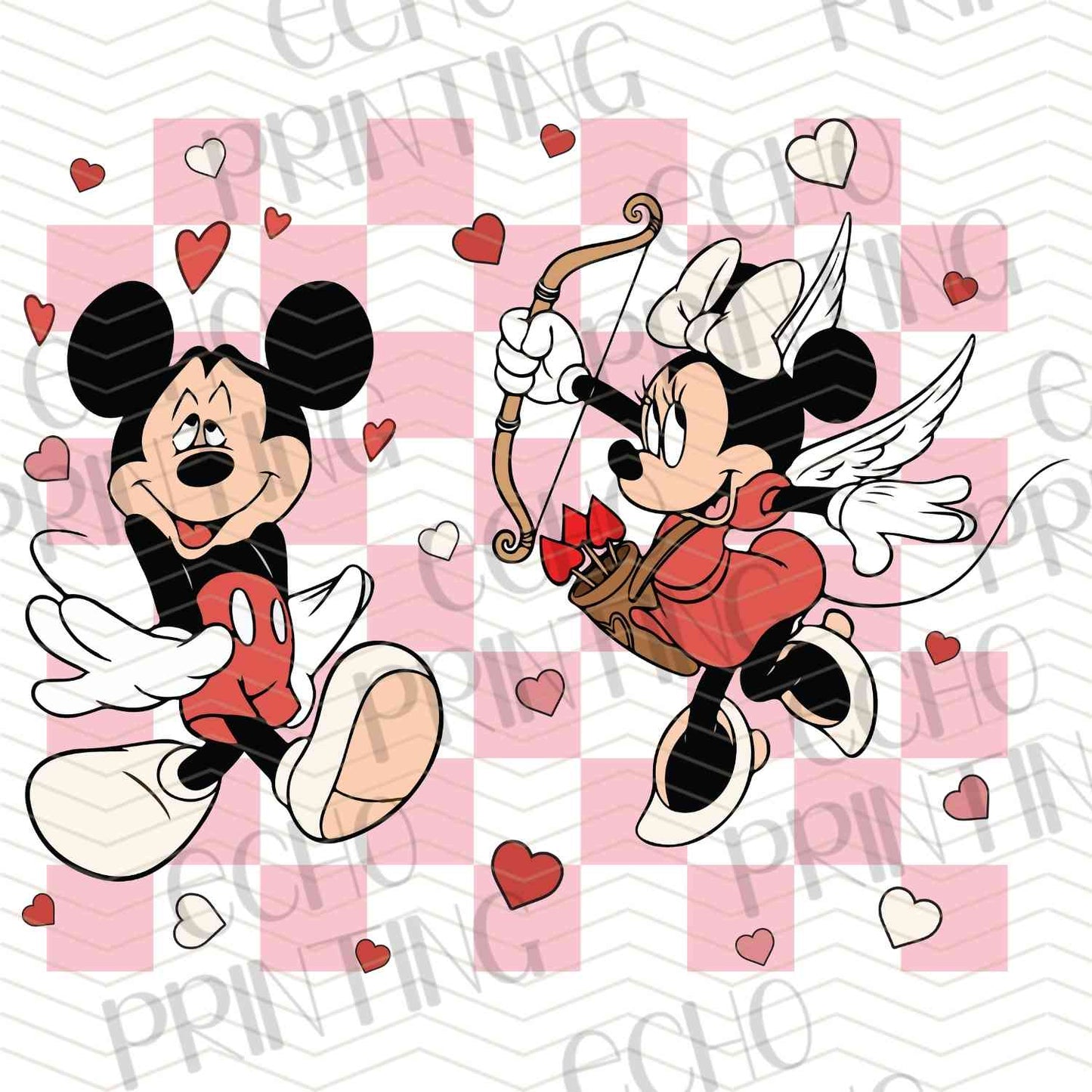 VLTC 262 – CARTOON MOUSE LOVE SQUARES