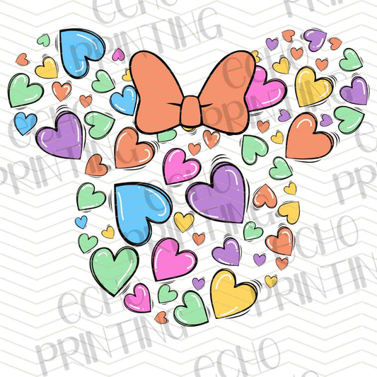 VLTC 272 – PASTEL HEART MOUSE SHAPE