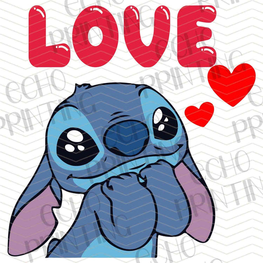 VLTC 281 – BLUE ALIEN LOVE VALENTINE ART