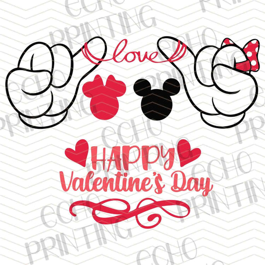 VLTC 290 – HAPPY VALENTINE CARTOON HANDS