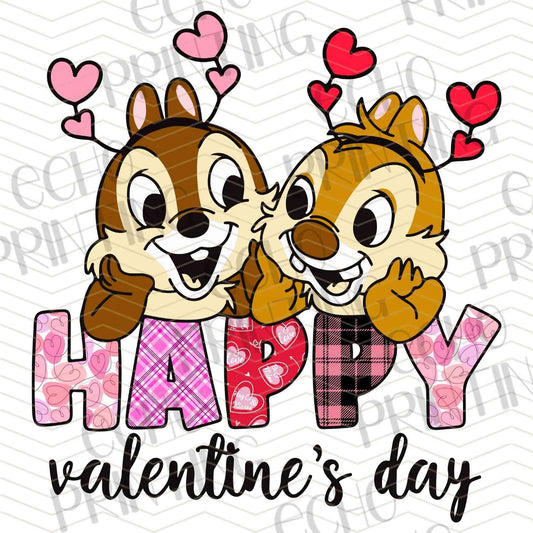 VLTC 291 – CHIPMUNK COUPLE VALENTINE LOVE