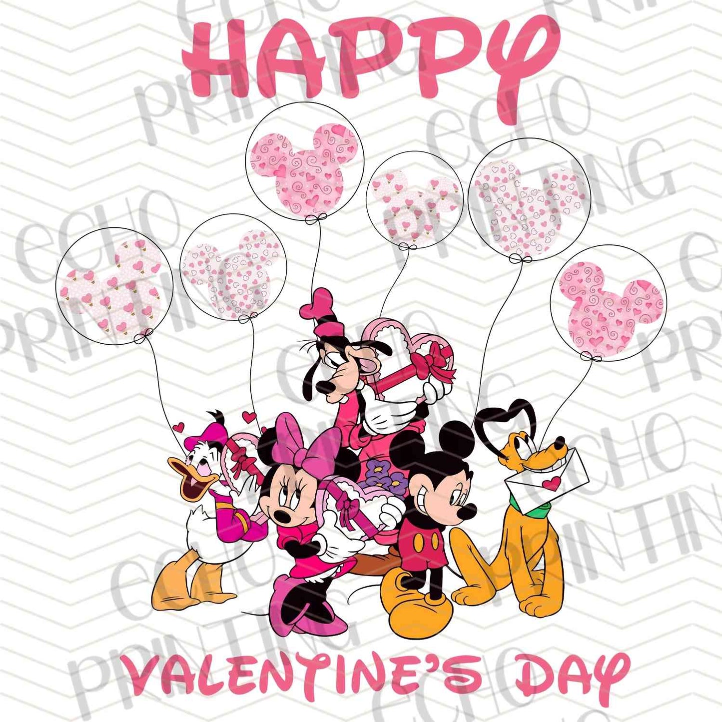 VLTC 292 – HAPPY VALENTINE CARTOON FRIENDS