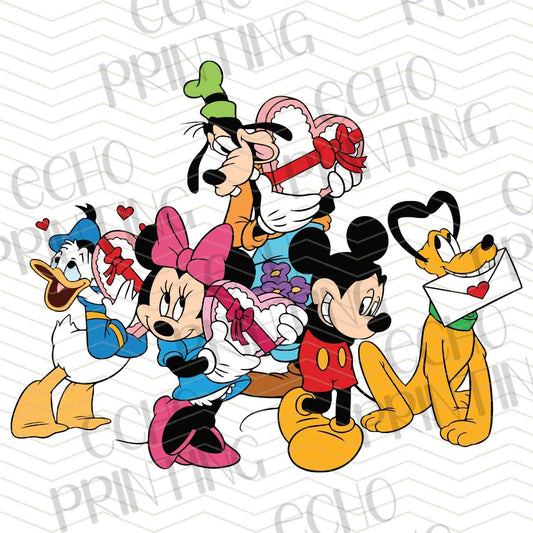 VLTC 295 – CARTOON FRIENDS VALENTINE GROUP