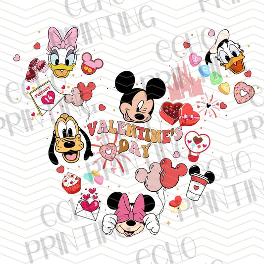VLTC 304 – VALENTINE MOUSE SHAPE COLLAGE