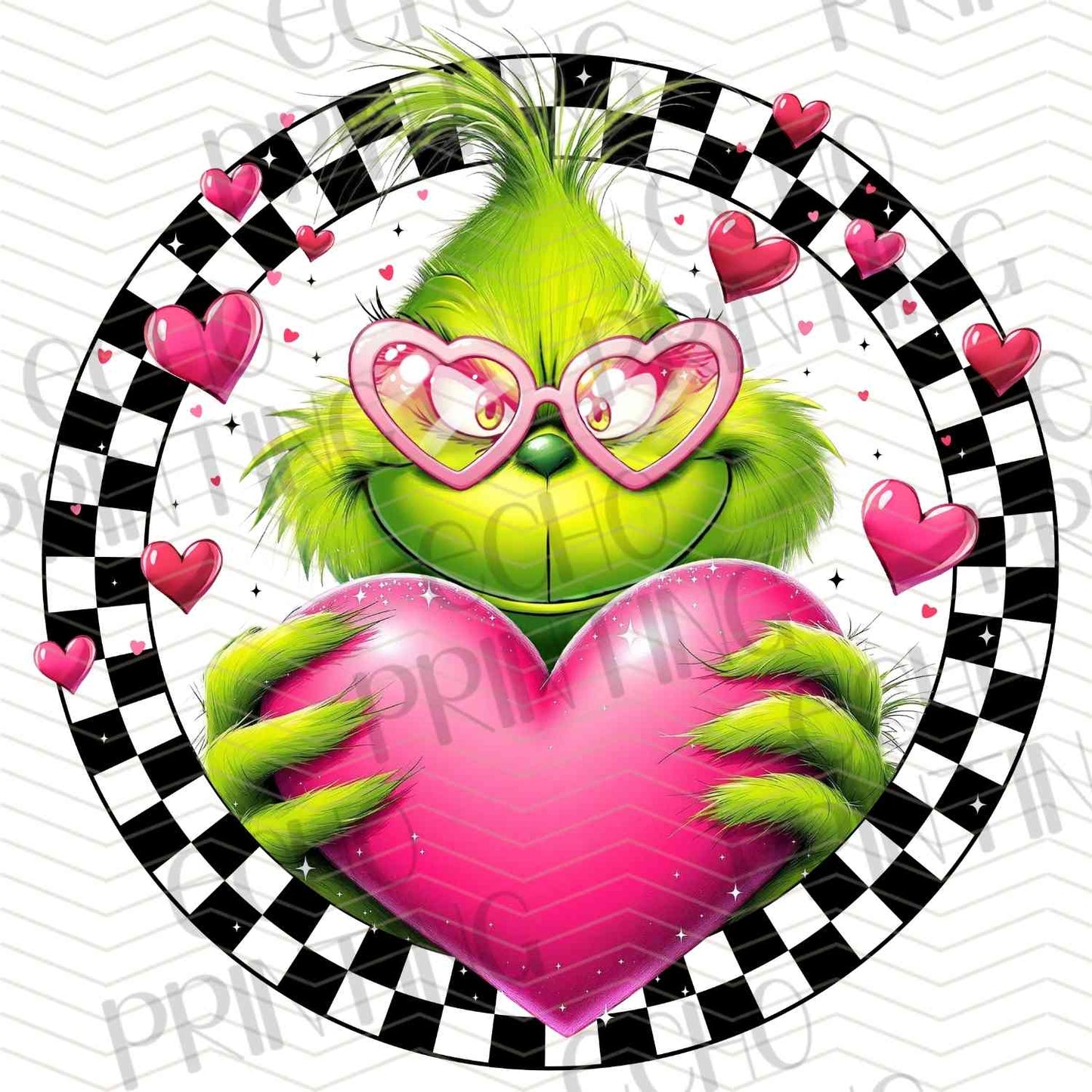VLTC 306 - FROG HEART CHECKER VALENTINE