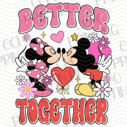 VLTC 309 – BETTER TOGETHER CARTOON LOVE ART