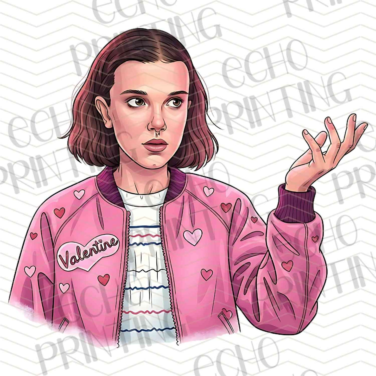 VLTC 312 – RETRO GIRL VALENTINE PORTRAIT