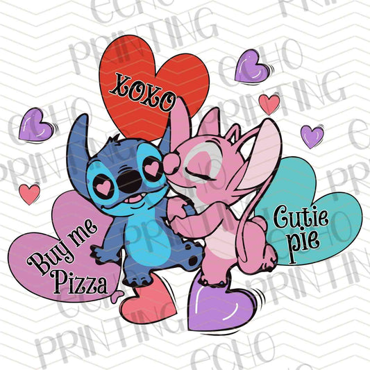 VLTC 318 – CUTE ALIEN COUPLE VALENTINE ART
