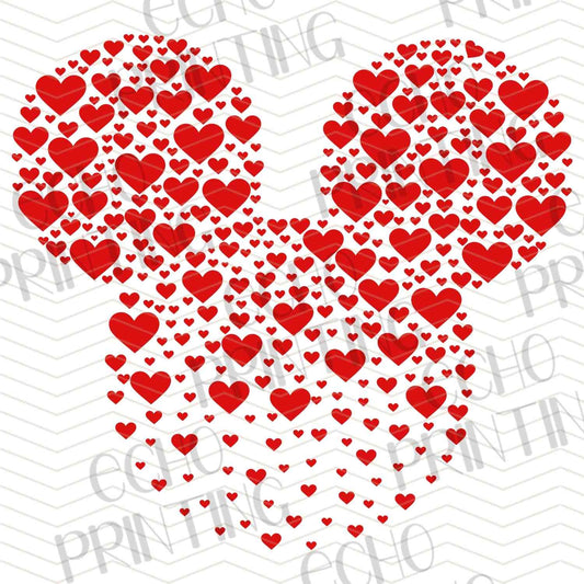 VLTC 319 – RED HEART SILHOUETTE VALENTINE DESIGN