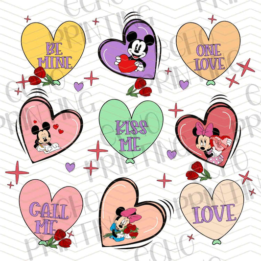 VLTC 323 – CARTOON HEART CHARACTERS VALENTINE