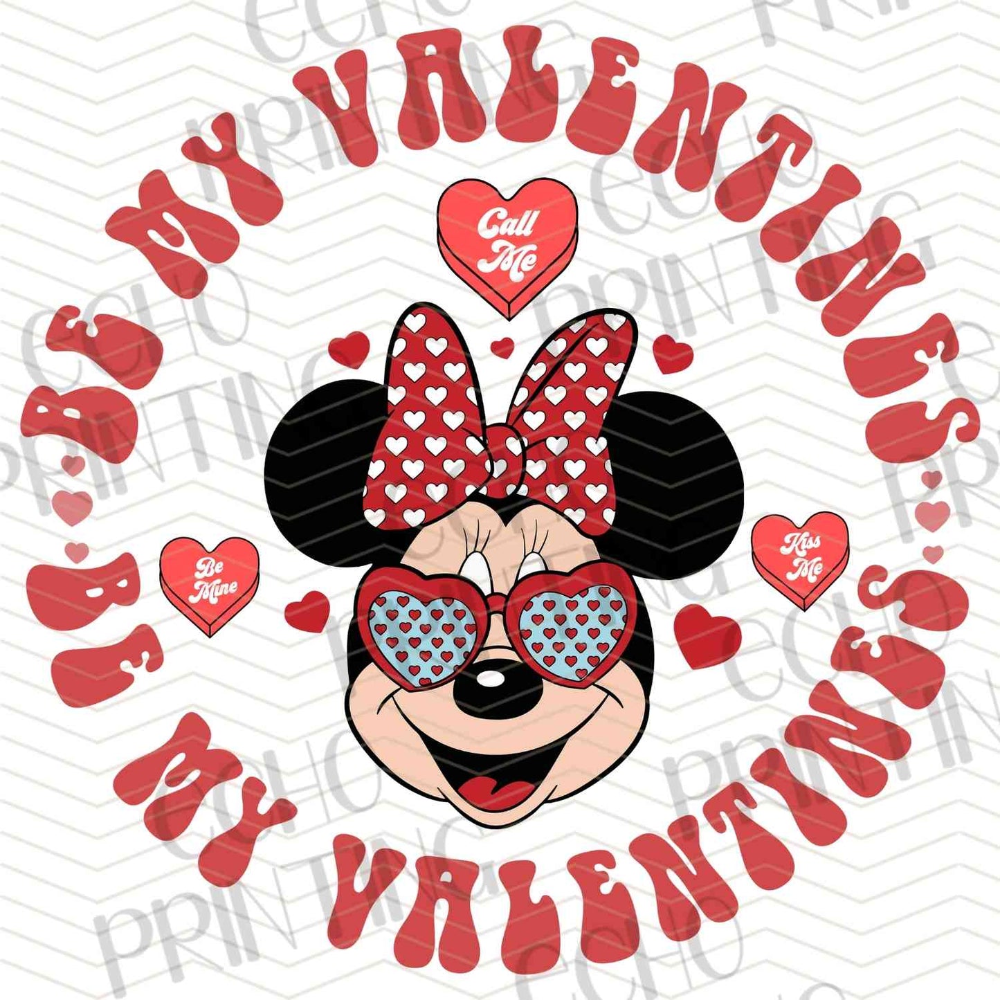 VLTC 325 - MY VALENTINE MOUSE FACE ART