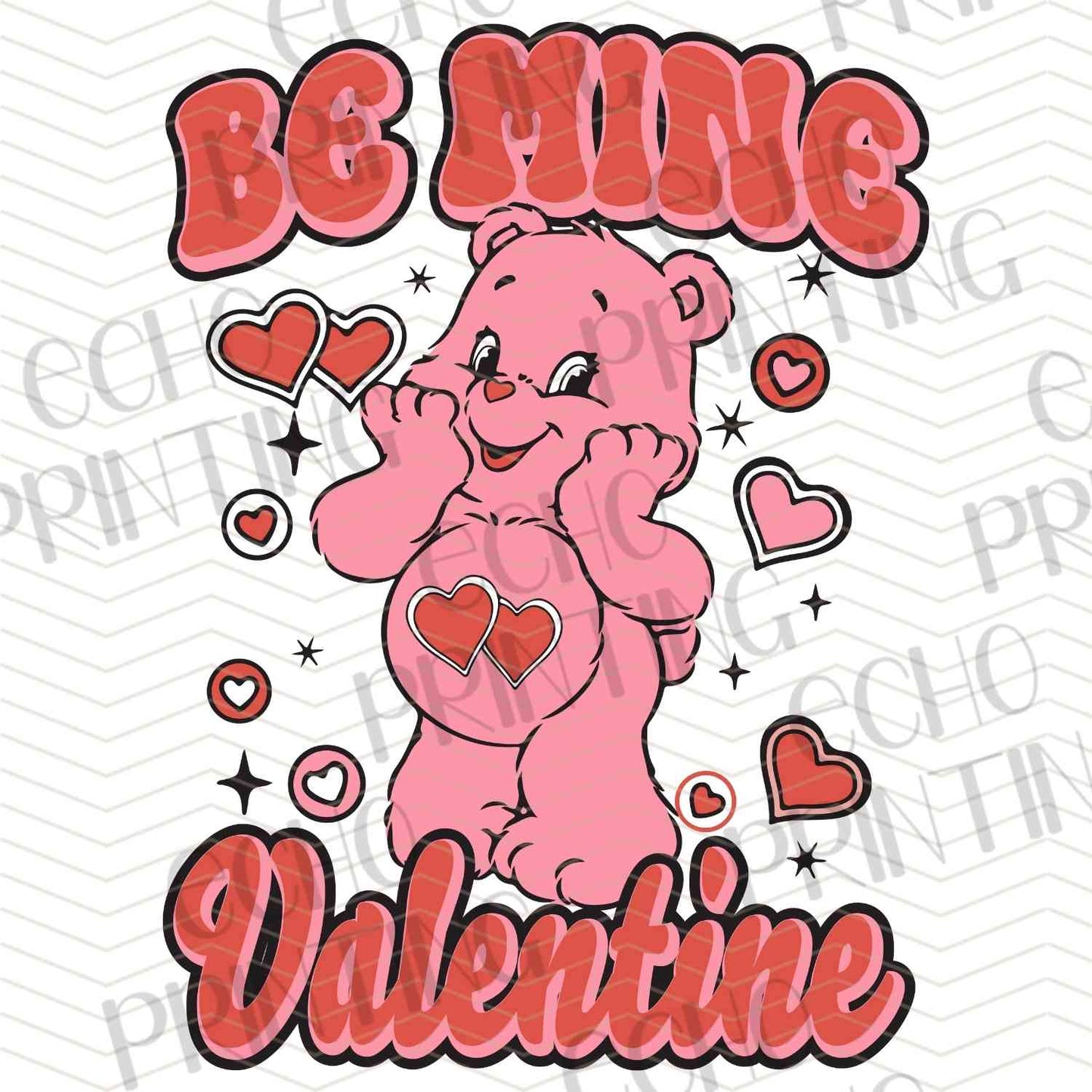 VLTC 329 - BE MINE BEAR VALENTINE ART