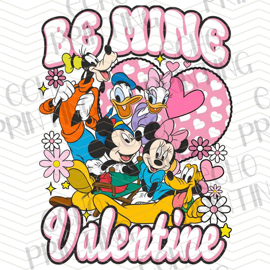 VLTC 335 – BE MINE VALENTINE TYPOGRAPHY