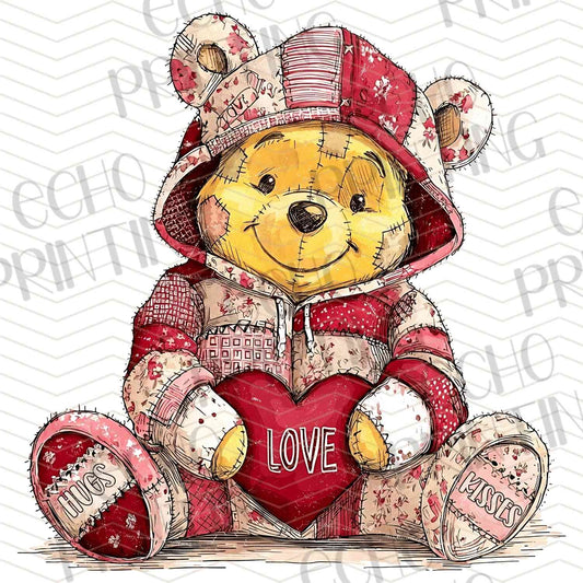 VLTC 337 – TEDDY BEAR VALENTINE LOVE ART