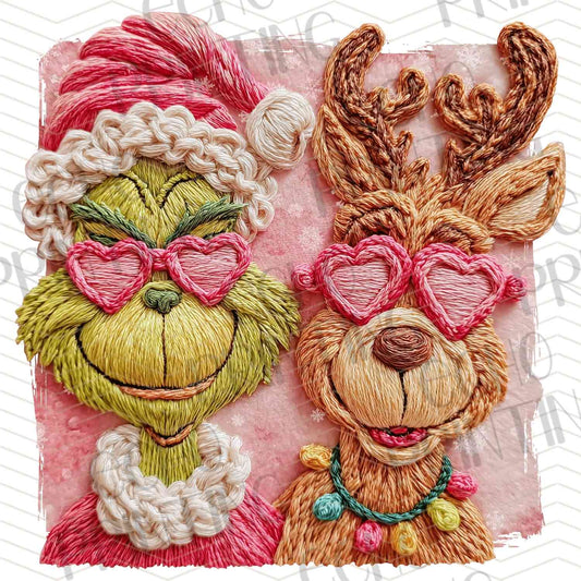 VLTC 339 – COZY ANIMAL COUPLE VALENTINE ART