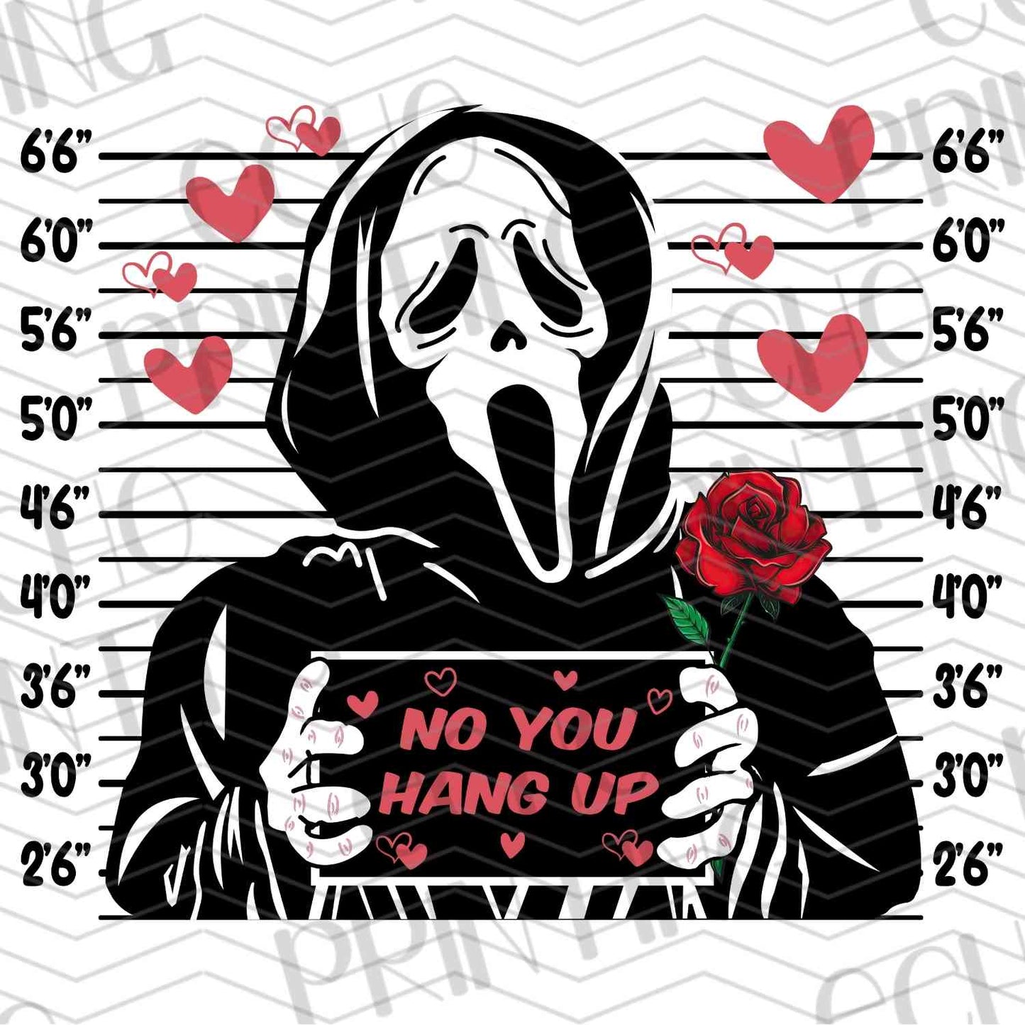 VLTC 39 - MASKED FIGURE WITH ROSE