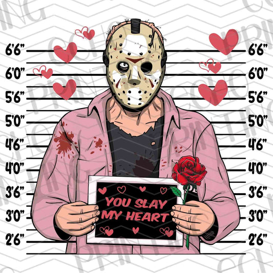 VLTC 41 – MASKED SLASHER HOLDING SIGN