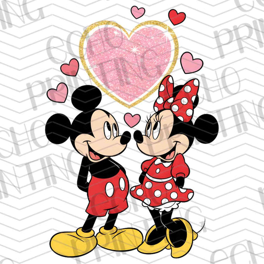 VLTC 52 – MOUSE COUPLE WITH HEART BALLOON
