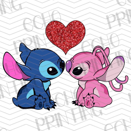 VLTC 56 – BLUE ALIEN COUPLE NOSE KISS