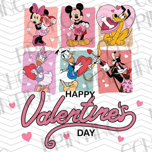 VLTC 5 - MOUSE FRIENDS VALENTINE GRID
