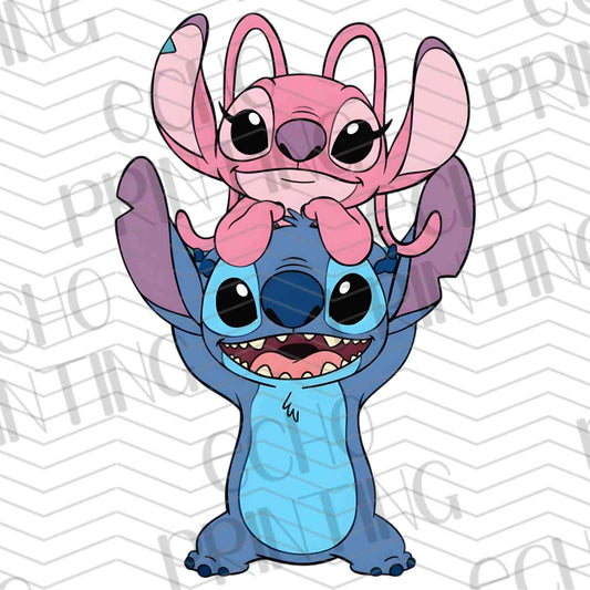 VLTC 68 – PINK ALIEN LIFTED BY BLUE ALIEN