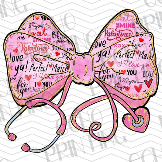 VLTG 102 – PINK LETTER EARRINGS