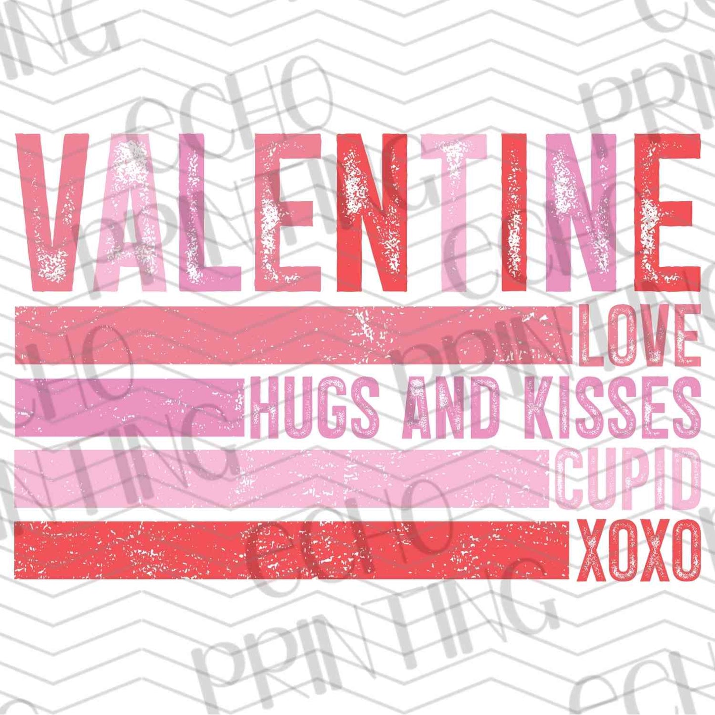 VLTG 10 - VALENTINE PINK BLOCK TEXT
