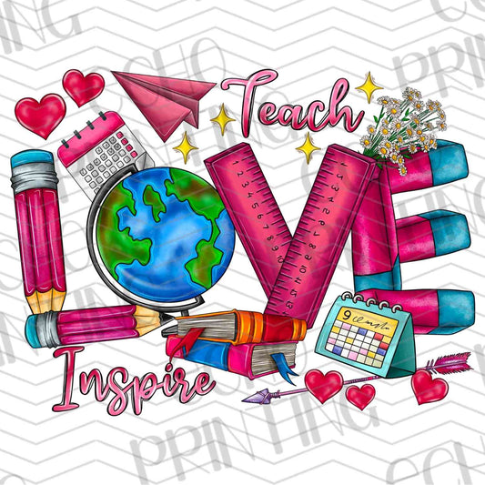 VLTG 139 – TEACH LOVE INSPIRE SIGN