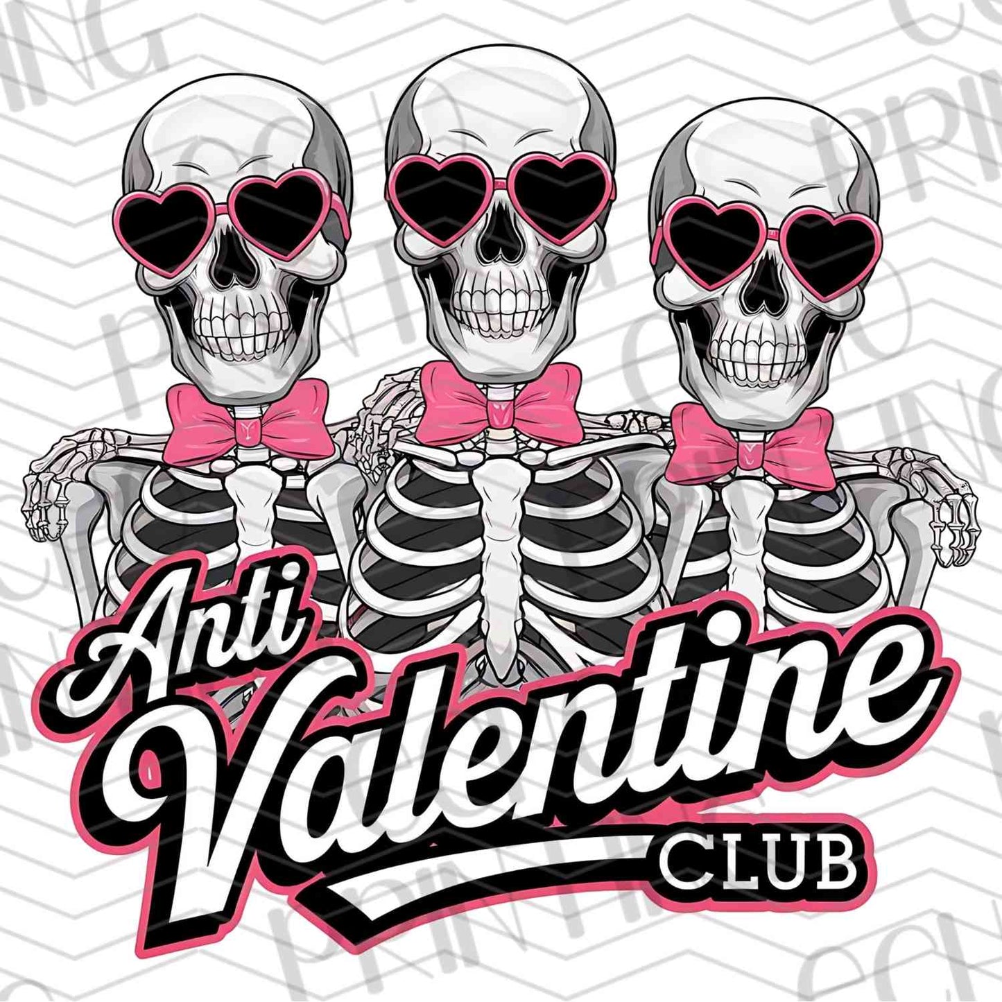 VLTG 146 - ANTI VALENTINE SKULL TRIO