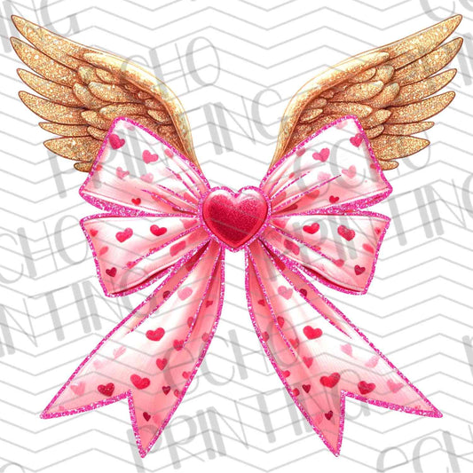 VLTG 160 - ANGEL WINGS PINK BOW
