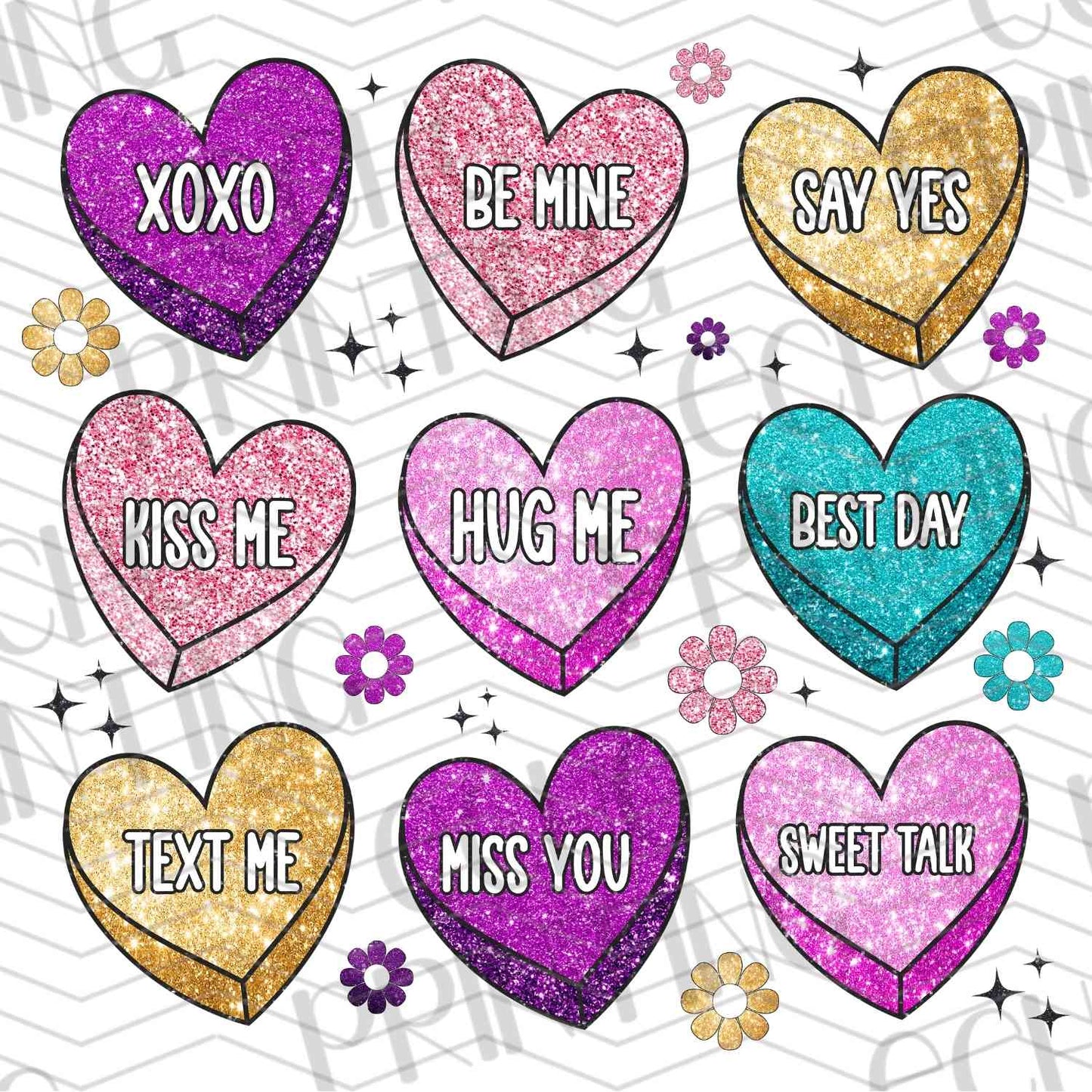 VLTG 173 - HEARTS & SAYINGS SHEET