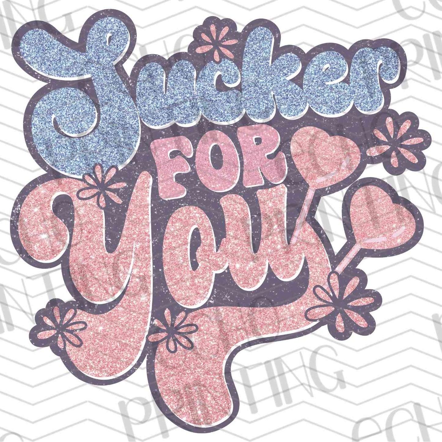 VLTG 176 - STICKER FOR YOU TEXT